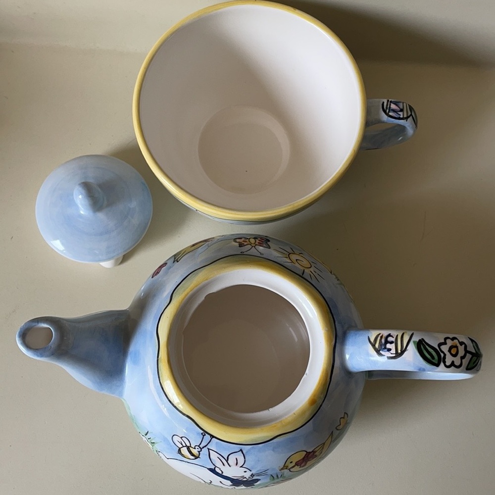 Teepot with cup - Picture 3 of 4